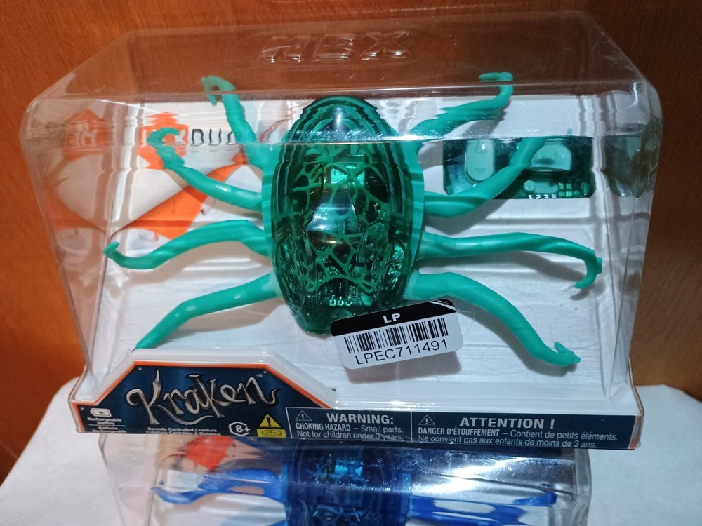 -Pair- *HEXBUG Kraken remote-controlled robotic creatures