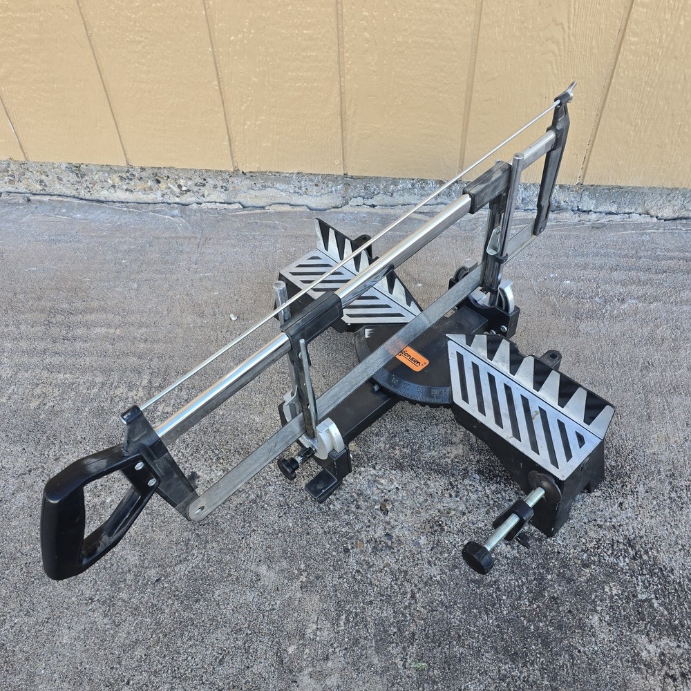 Jorgensen Manual Precision Compound Miter Box with Saw