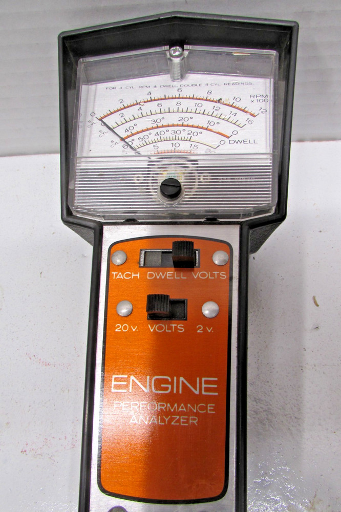 Vintage Dixon Inc Engine Performance Analyzer For Complete Engine System Testing