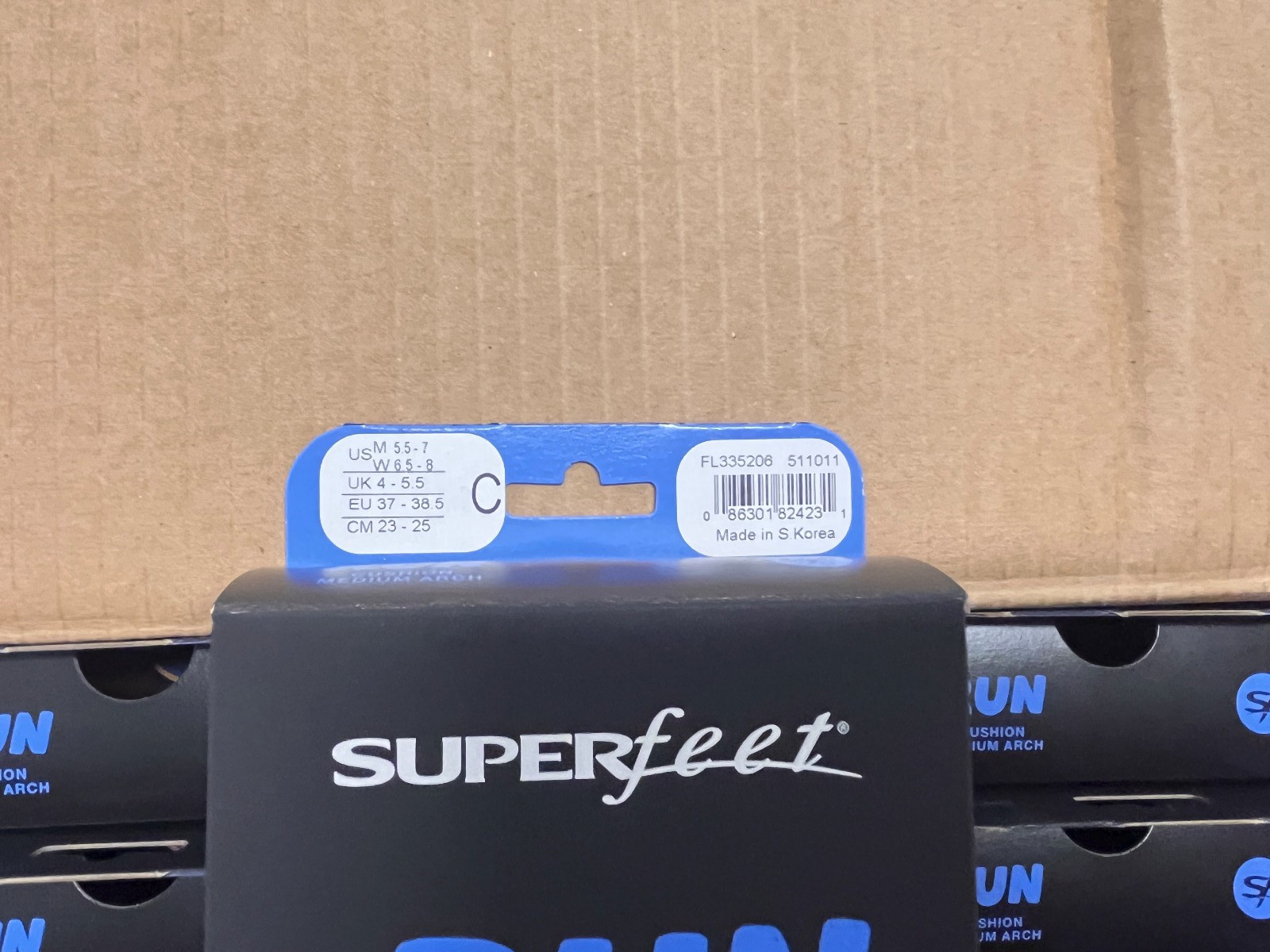 Superfeet RUN SHOE Insoles inserts Various SIZES