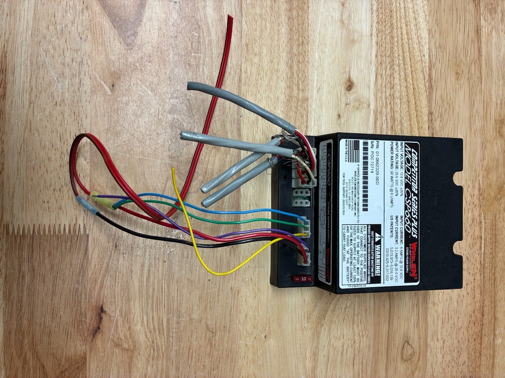 Whelen Competitor Series Plus Model CSP660 - Strobe Power Supply