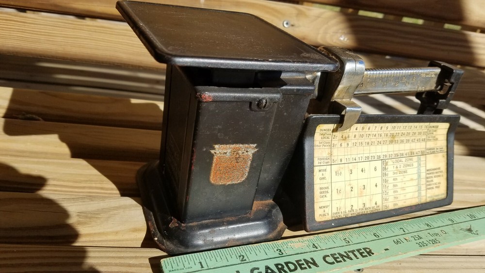 TRINER Airmail Accuracy Scale Postal Scale Vintage