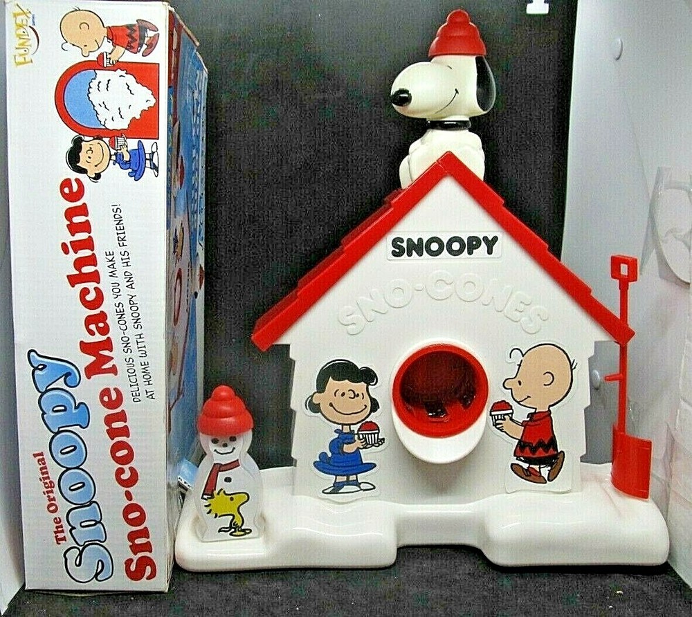 Peanuts The Original Snoopy Sno-Cone Machine