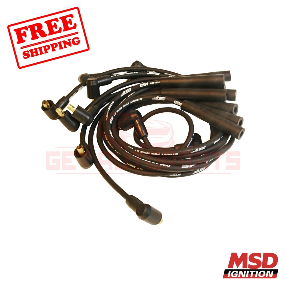 MSD Spark Plug Wire Set fits with Ford 63-1967