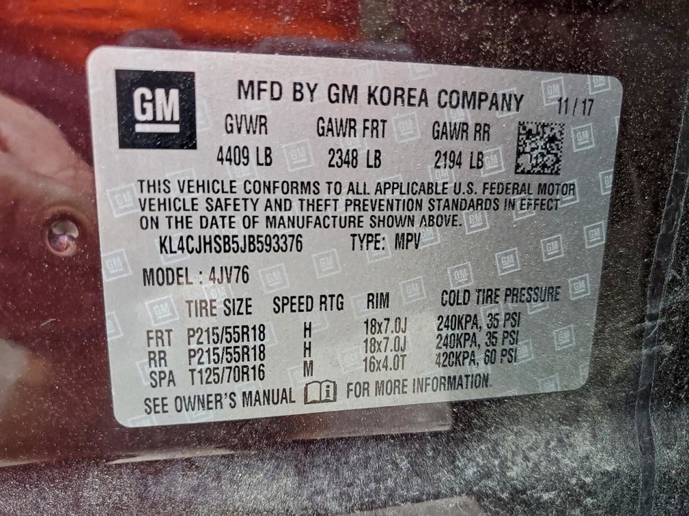 Fuse Box Engine Fits 18-20 ENCORE 4946369