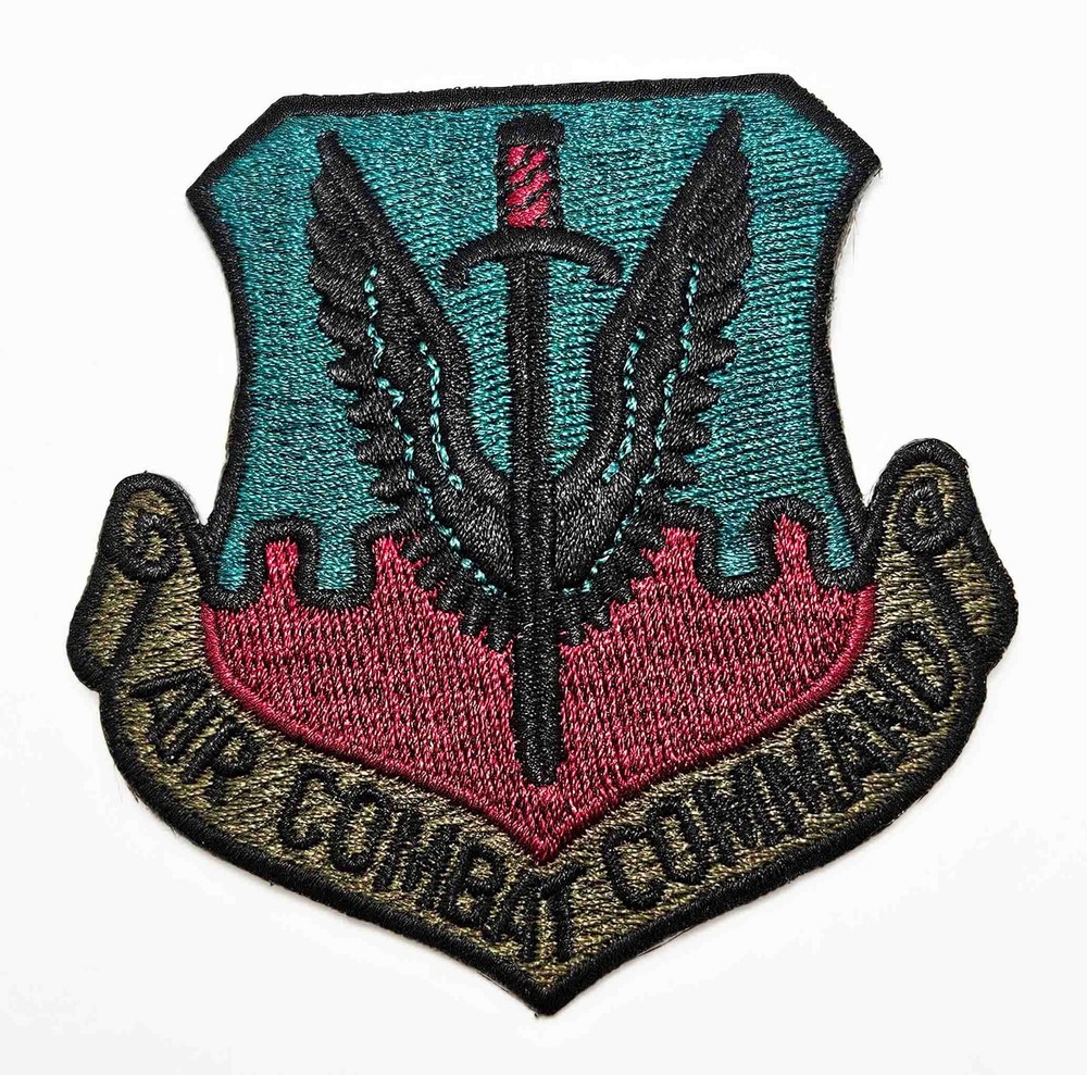US Air Force Air Combat Command Full Color Sew-On Patch