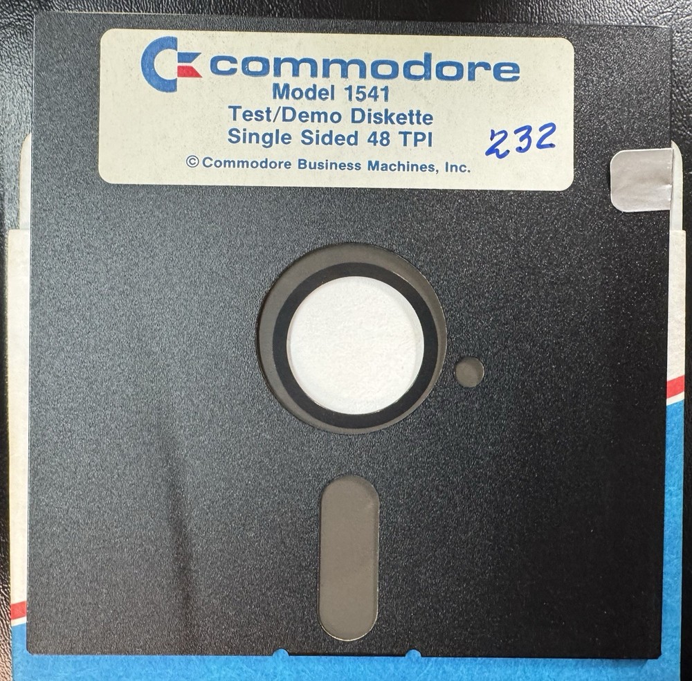 Commodore Model 1541 Test/Demo Disk