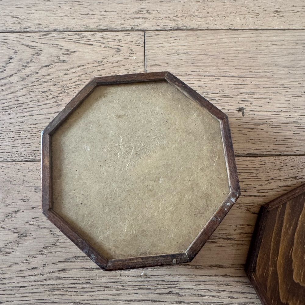 Hand Painted Wood Trinket Box