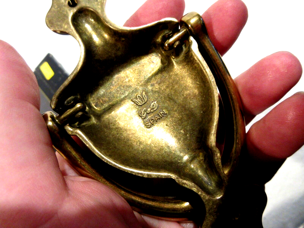 Solid Brass/Engravable/Hand Crafted/Tarnish Resistant Door Knocker in Box
