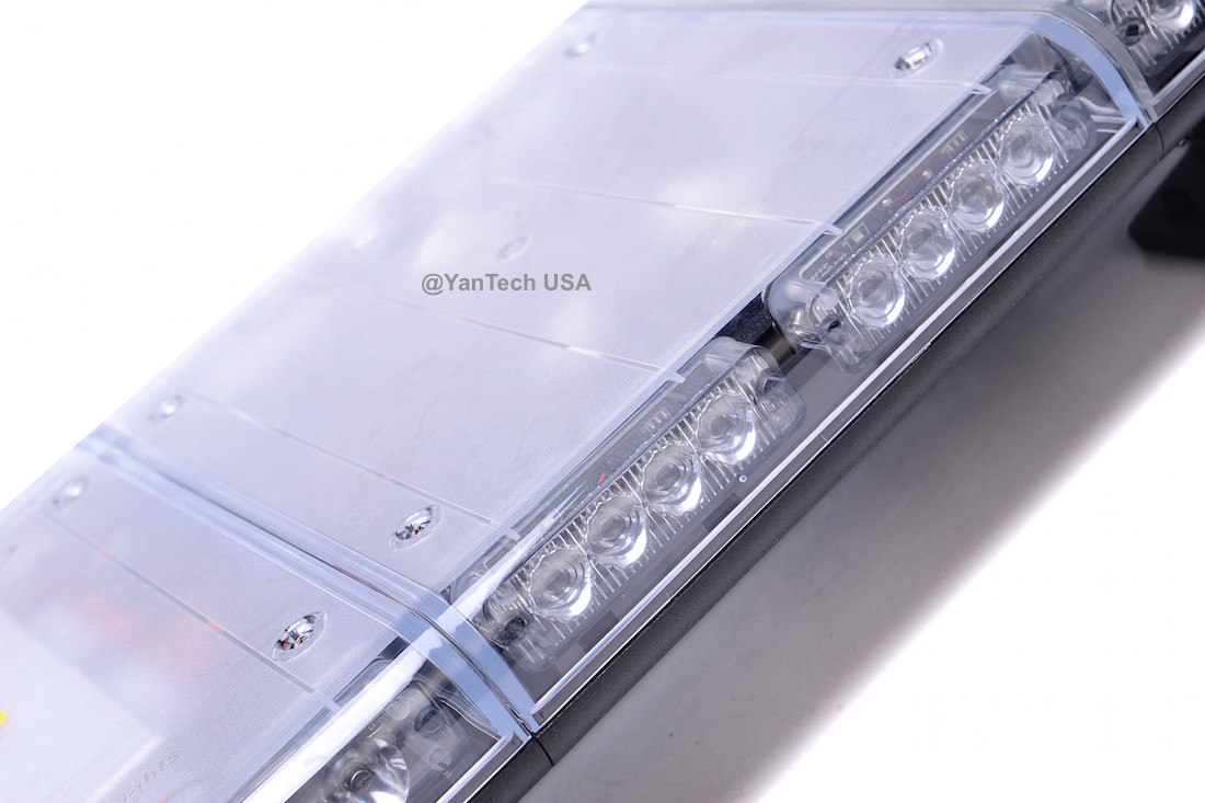 56" LED Strobe Beacon Lightbar w/ Cruise Control, Alley&Brake&Turn Signal Lights