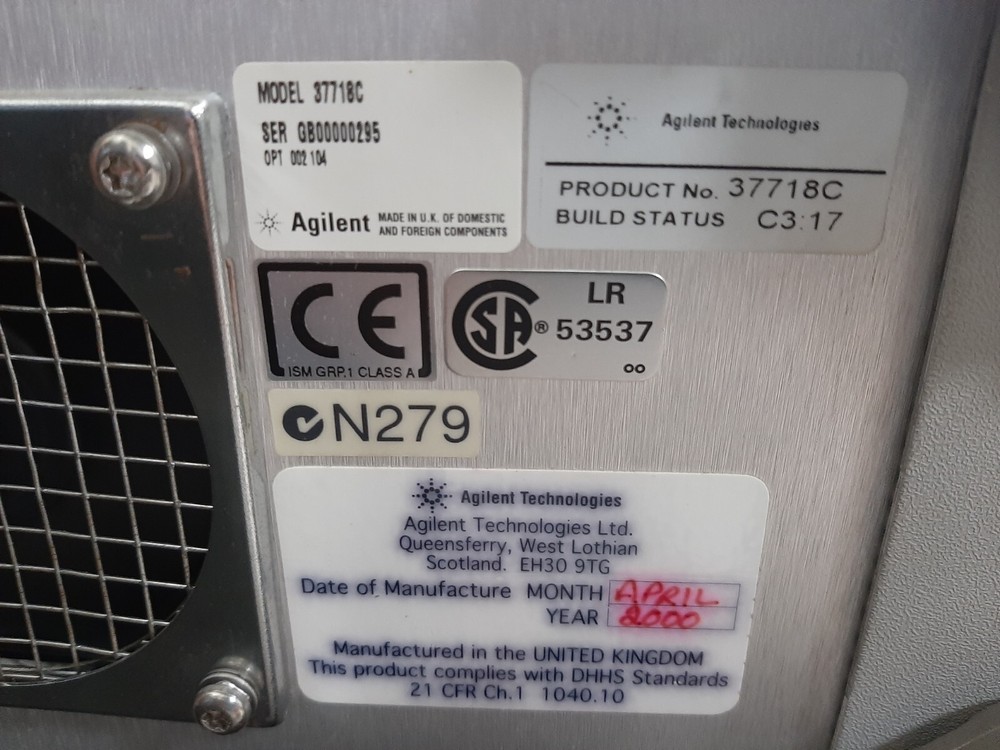 Agilent 37718C Omniber 718 Communications Performance Analyzer