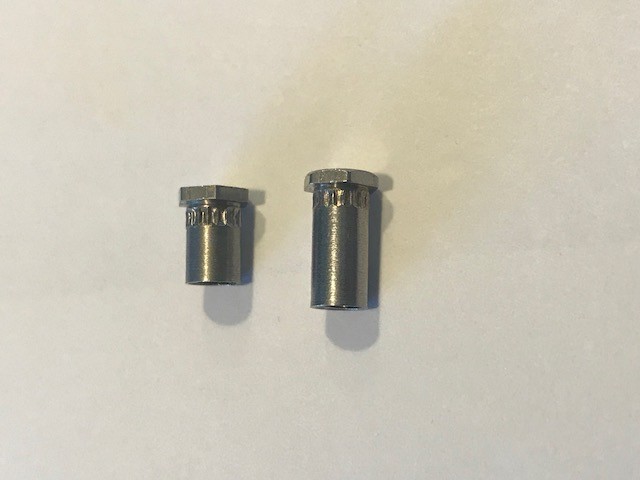 Newell 220, 229 & 235 STAINLESS STEEL THREADED INSERT SET