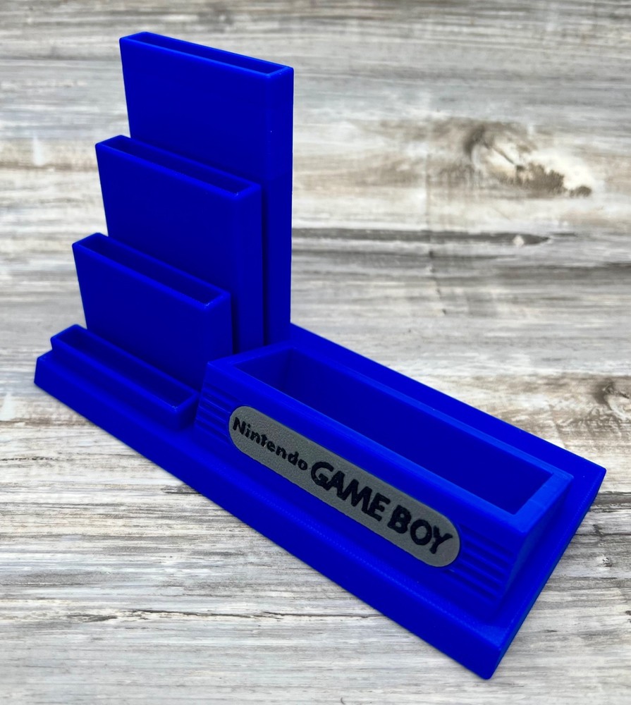 Custom Game Boy DMG Holder Display Storage - Holds 4 Games