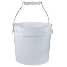 Berry Plastics ARTH 1 1 Gallon Plastic Bucket w/ Handle Plain