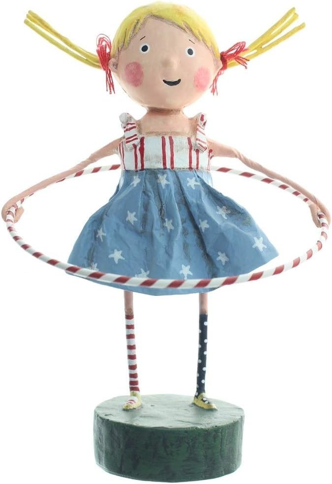 LORI MITCHELL  Twist and Shout  ~ Americana Figurine ~ 4th of July ~ Summer