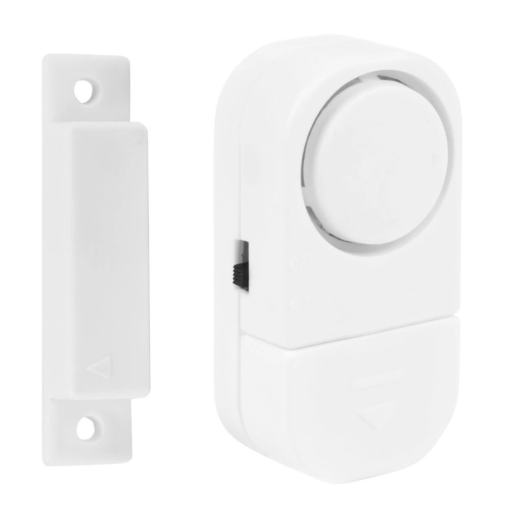 WIRELESS DOOR WINDOW SECURITY ALARM - Quick Set-up !!