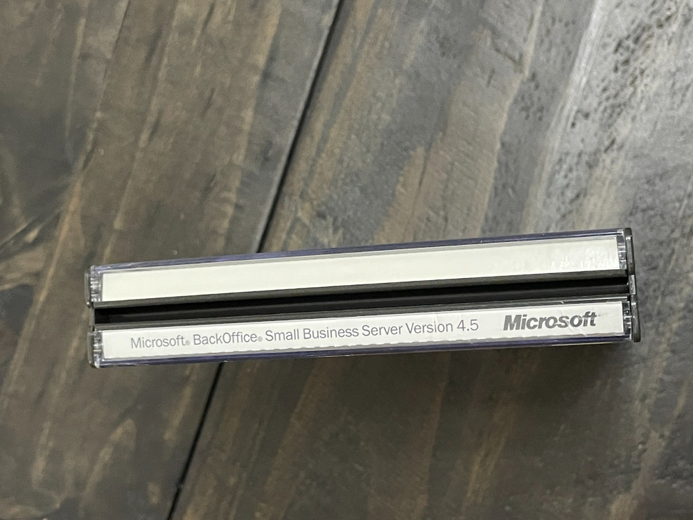 Windows BackOffice Small Business Server 4.0 PC Software Discs CDs 1997 Vtg