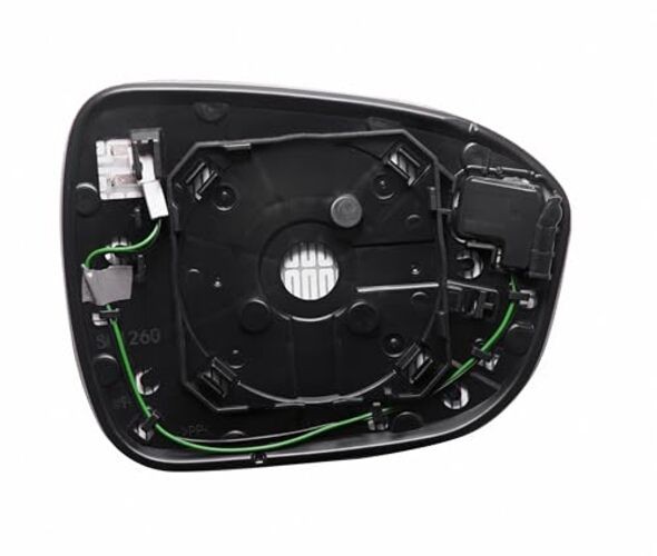 Driver Side Mirror Glass Compatible With Driver - Heated + Blind Spot