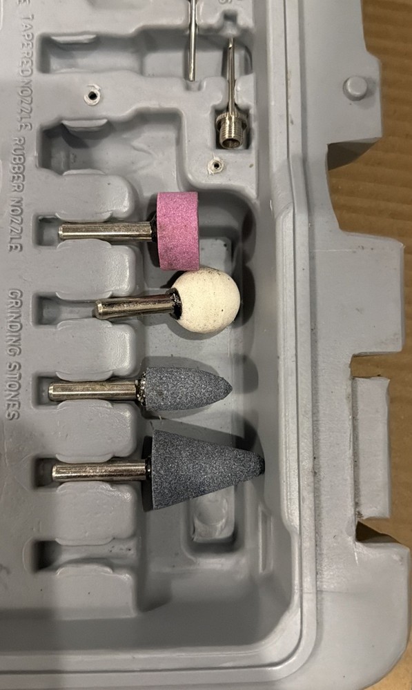 Kobalt Pneumatic Air Tool Kit - Impact Driver Hammer, Rotary- Missing tools