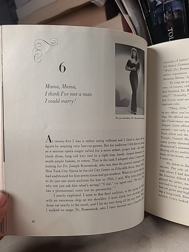 Beverly Sills- Signed Hardbound Book