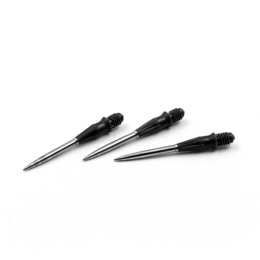 CUESOUL TOUCH-Point Conversion Dart Points for 2BA Soft Tip Darts-Black