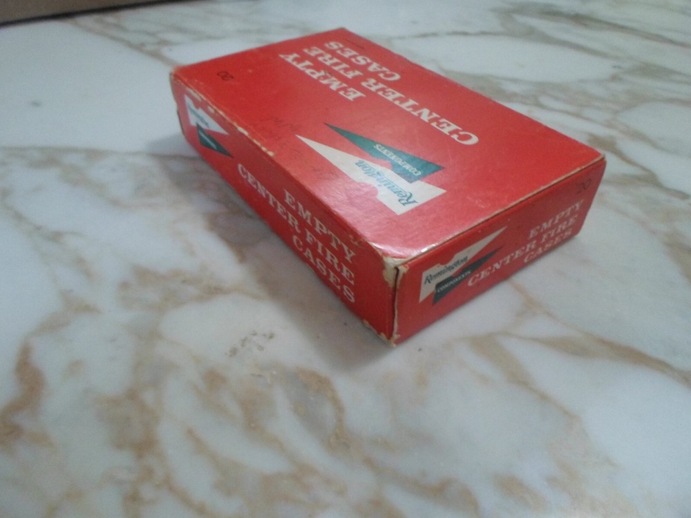 Vintage Remington 30-06 Springfield Unprimed Cases empty box