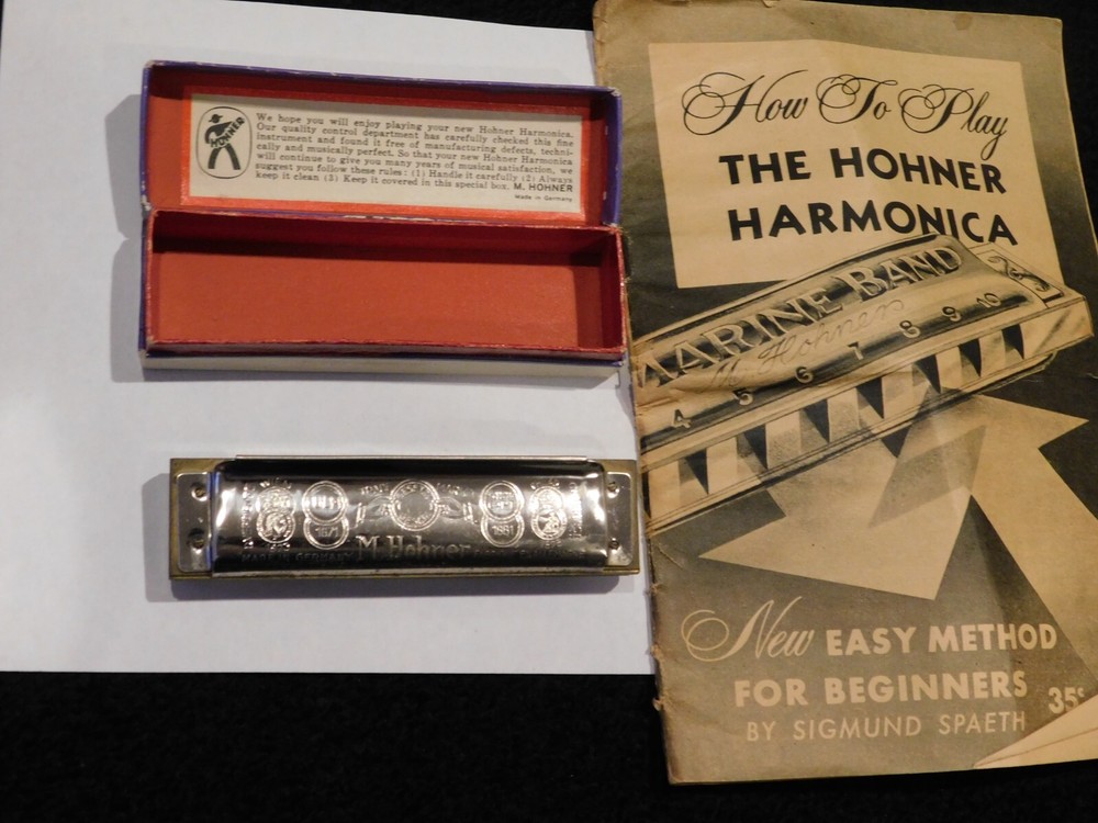 Vintage HOHNOR #1896 Marine Band Harmonica