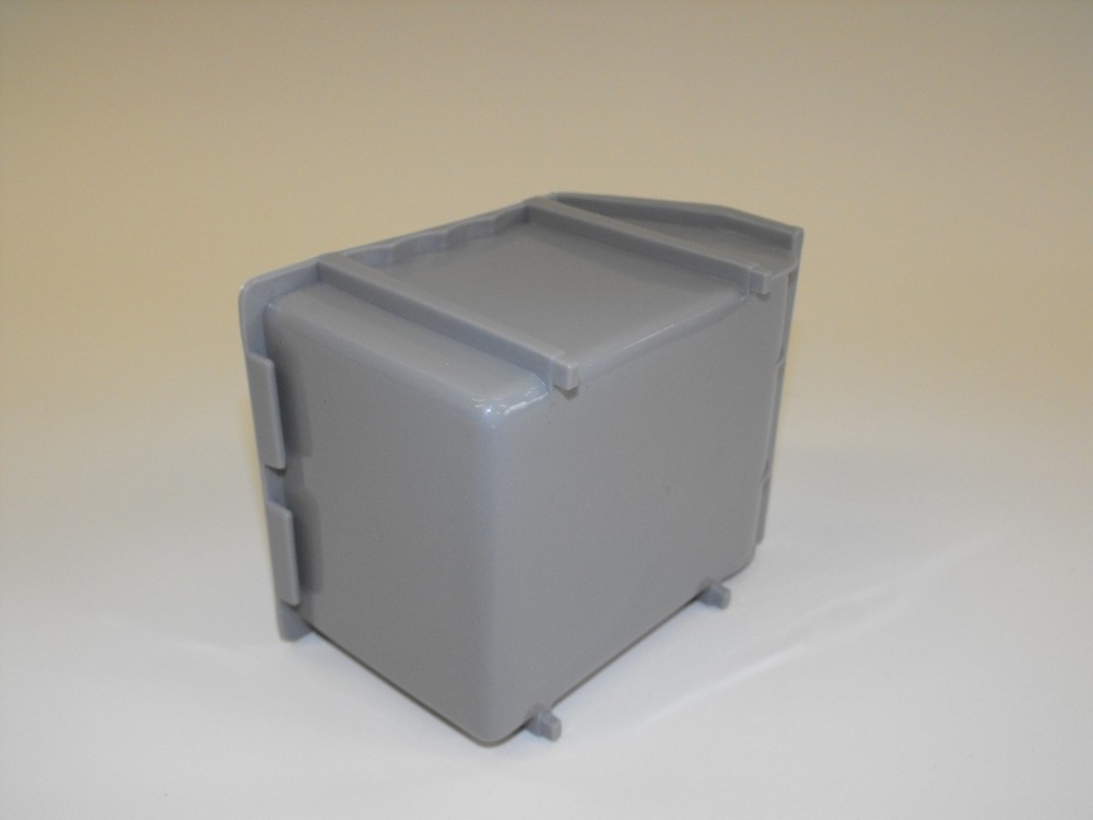 2 Replacement Grey Bins For Harbor Freight 20 Bin Wall Mount Stackable Storage