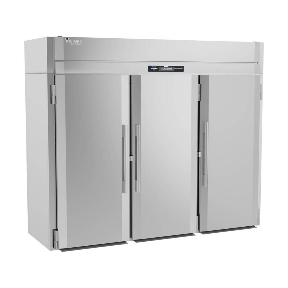Victory RIS-3D-S1-PT-HC 101" Swing Door Roll-Thru Refrigerator, 3 Section, 11...