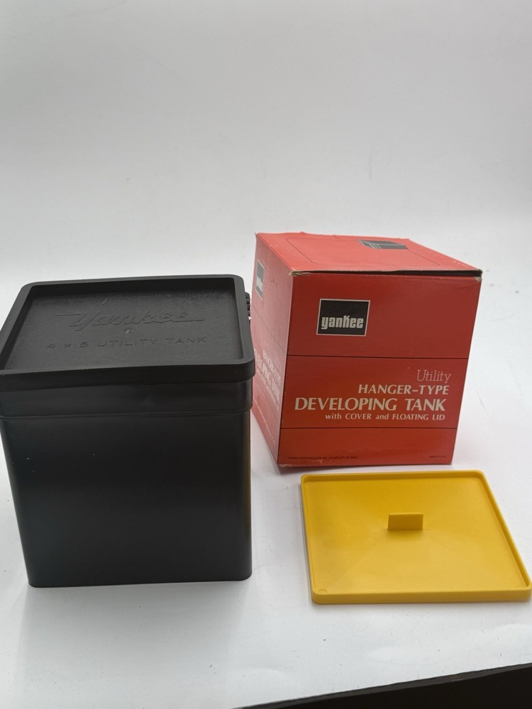 🌟yankee HANGER-TYPE DEVELOPING TANK with COVER and FLOATING LID🌟