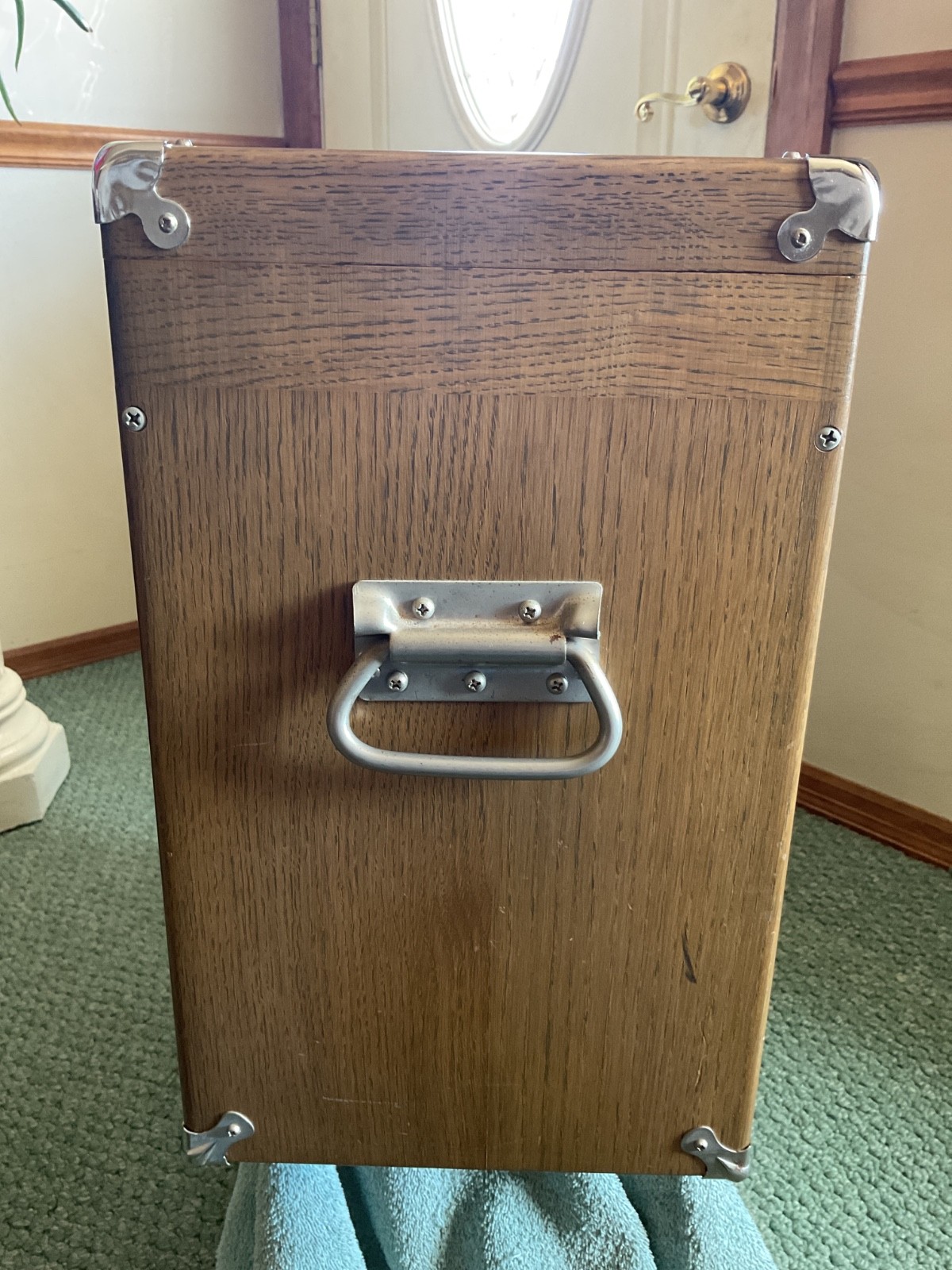 1979 GERSTNER & SONS MODEL 052 JOURNEYMAN MACHINISTS 11-DRAWER WOOD TOOL BOX