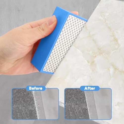 6 Pack Diamond Polishing Pads, Sanding Blocks, Tile Tools Foam Backing Diamond