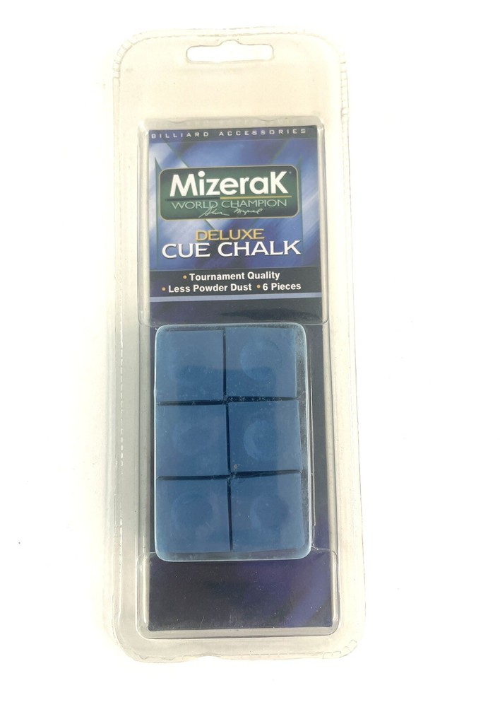 Mizerak Cue Chalk (6 Piece), New