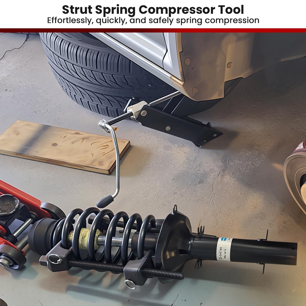 Macpherson Strut Spring Compressor 2pc Heavy Duty Coil Spring Compressor Stru...