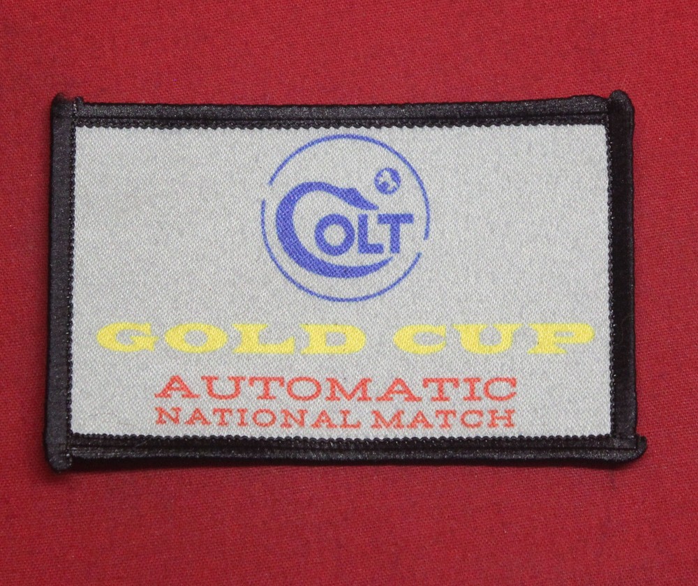 Colt Firearms 1911 Gold Cup Patch