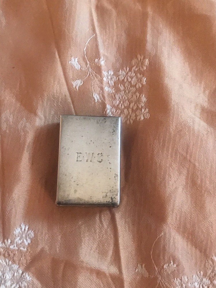 Vintage Sterling Matchbox Covers