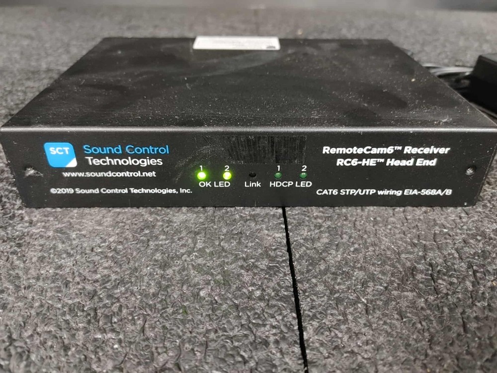 SCT RC6-HE RemoteCam6 Head End Receiver