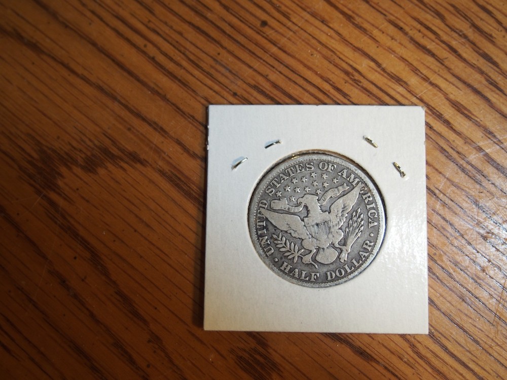 `1899 Barber Half, very good condition, 90 % silver