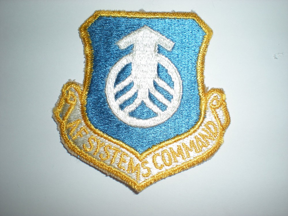 USAF SYSTEMS COMMAND PATCH - COLOR