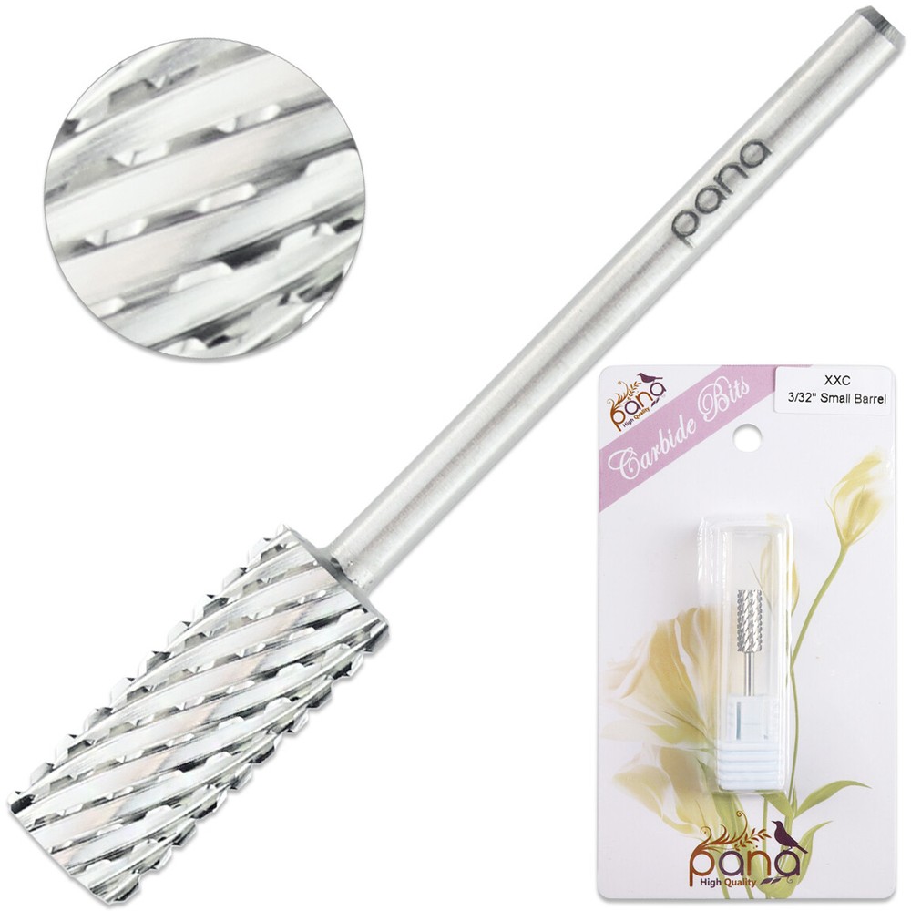 Professional Silver Small Barrel Nail Carbide Drill Bit Double Extra Coarse Grit