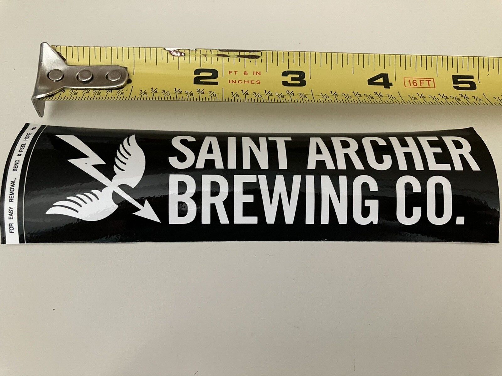 NEW Saint Archer Brewing Co. Sticker 5" Long