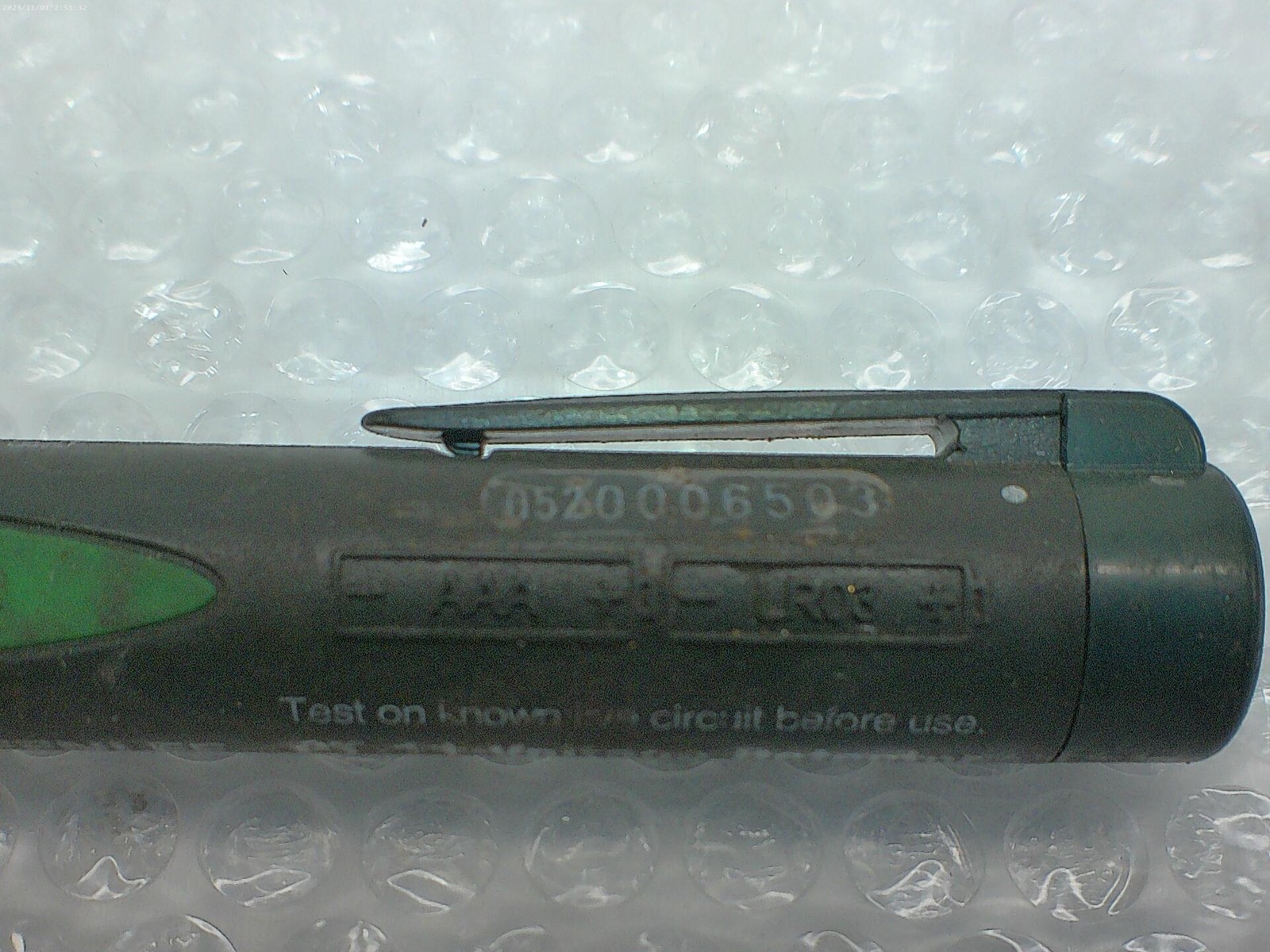 GREENLEE GT-11 VOLTAGE DETECTOR UNMP