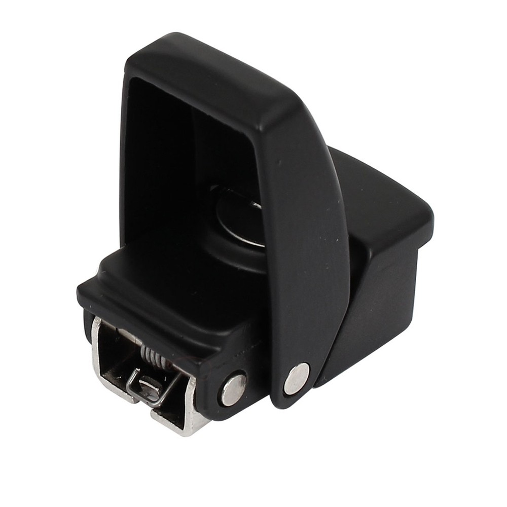 Cabinets Boxes Cases Security Plastic Toggle Hasp Latch Lock Black w 2 Keys