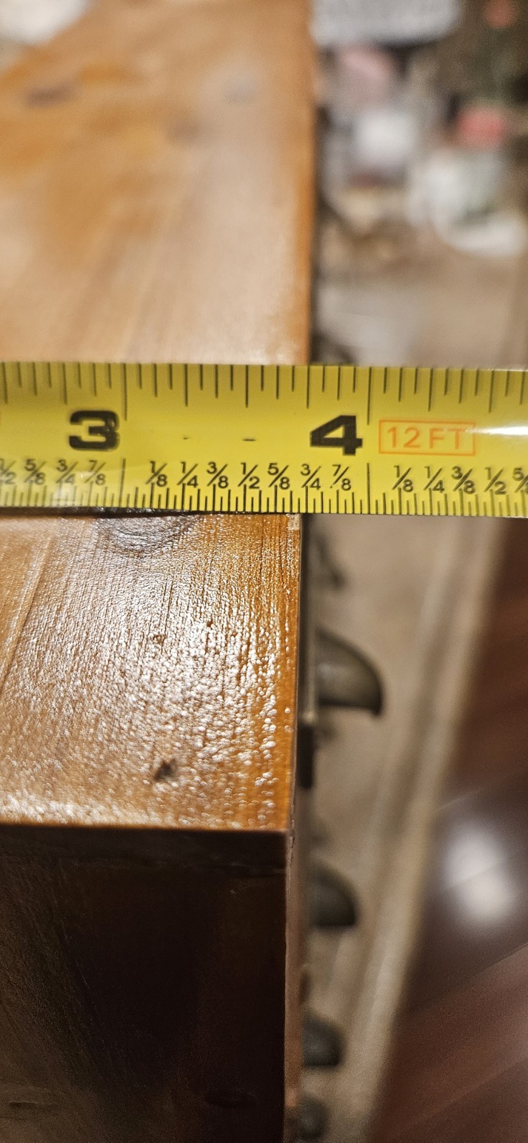 Vintage Wooden Library Card Cabinet, 16 Drawers, 4 Rows High, 4 Rows Wide