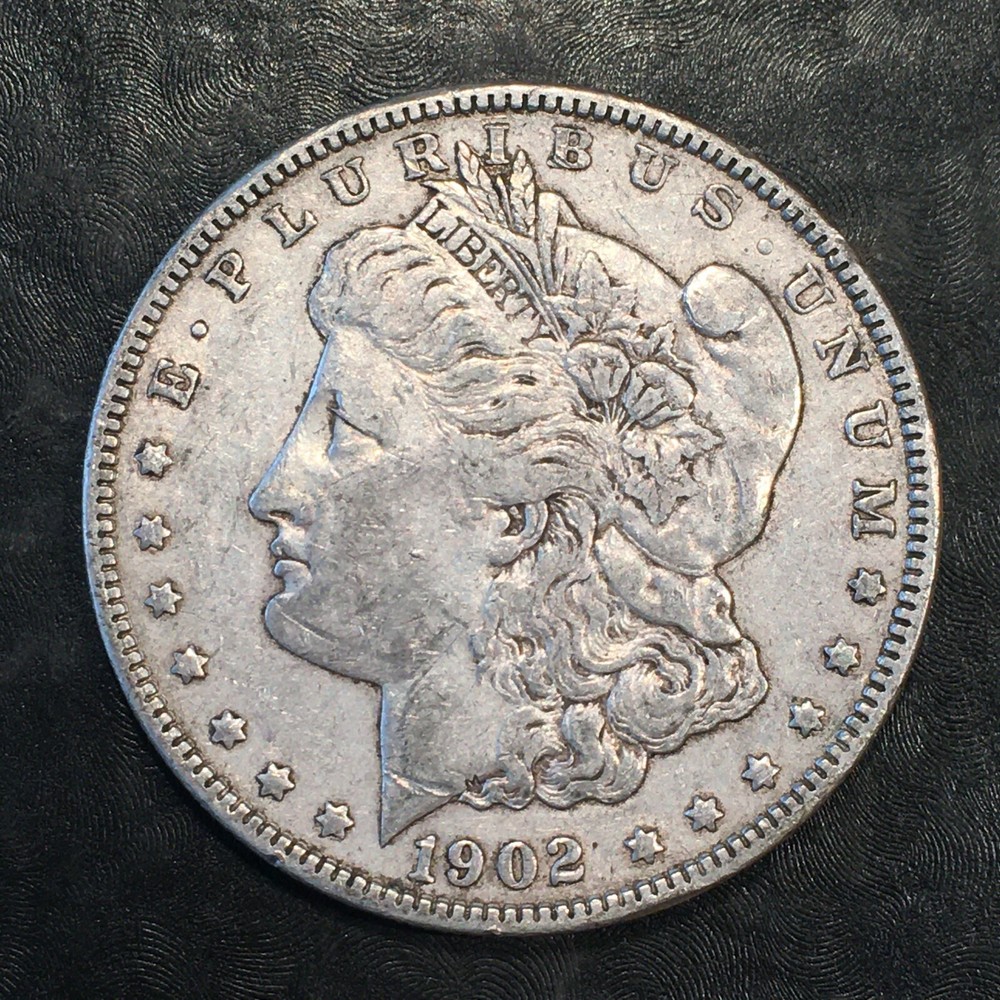 1902 Morgan Silver Dollar - High Quality Scans #i582
