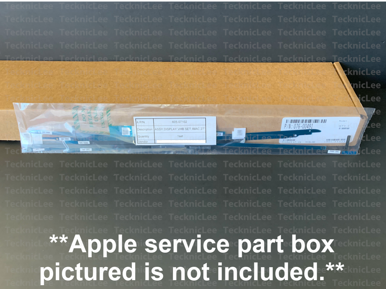 NEW Apple 076-00491 Adhesive Repair Kit for iMac 27” Retina 5K 2020 A2115