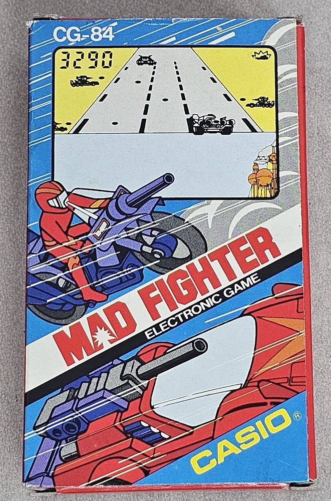 Casio Electronic Game Mad Fighter CG-84 Mint