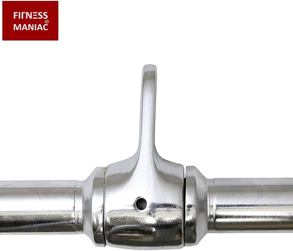 USA Lat Pulldown Attachments 28" Straight Bar, Neutral Wide Grip Flat Lat Pull D