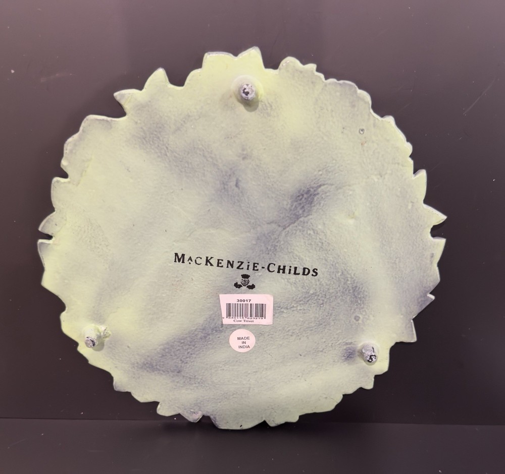Mackenzie Childs Cow Trivet