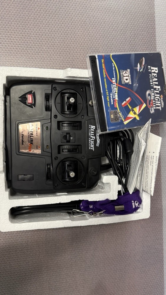 Great Planes Real Flight RC Flight Simulator G3.5 Remote Preowned w/Original Box